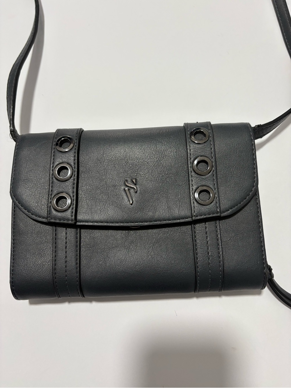 Victoria Secret Women’s Crossbody Bag With Zipper Purse Gray